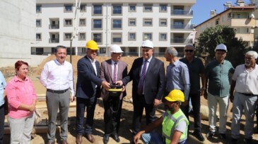 100. Yıl Konutları’nda Temel Atma Heyecanı