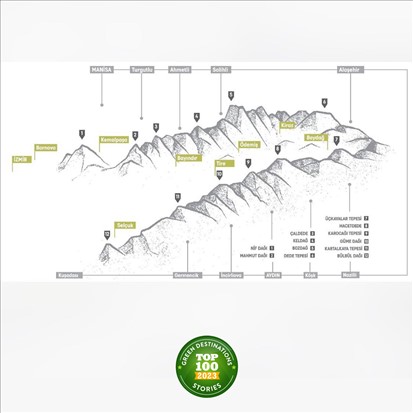 Efeler Yolu, En İyi 100 Hikâye listesinde
