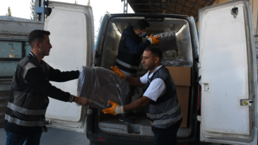Büyükşehir Kış destek paketlerinin dağıtımı başladı