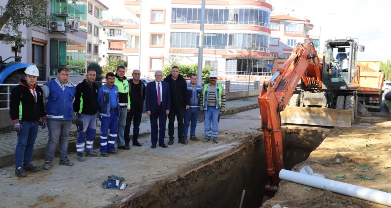 İZSU’dan Ödemiş’e Dev Yağmur Suyu Hattı Yatırımı